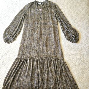 Zara Floral Midi Dress